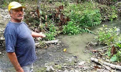 Afirman que las minas contaminan el estero del sitio Chimborazo