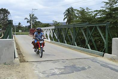 El puente de Correagua ya está habilitado al paso vehicular y peatonal