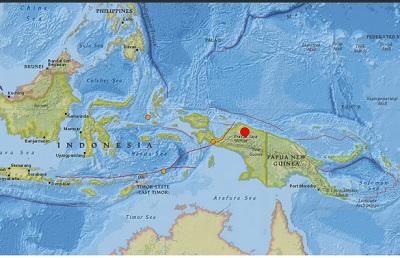 Un terremoto de siete grados de magnitud sacude Indonesia