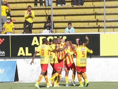 El Aucas goleó por 4-0 a River Ecuador