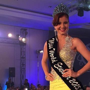 Camila Marañón y su camino a la corona del Miss World Ecuador 2015 (VIDEO)