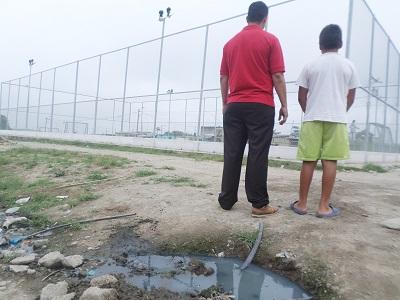 Moradores de La Castellana piden alcantarillado y agua potable