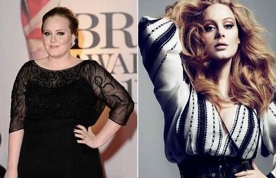 Adele redujo 68 libras: 'Nunca quise parecerme a las modelos'