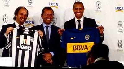 Exjugadores de Boca Juniors y Juventus se enfrentarán en Italia y Argentina