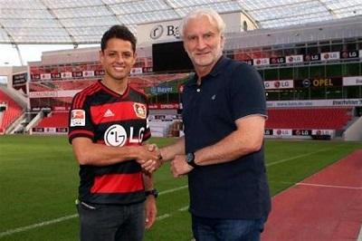 'Chicharito' Hernández firma tres temporadas con el Bayer Leverkusen