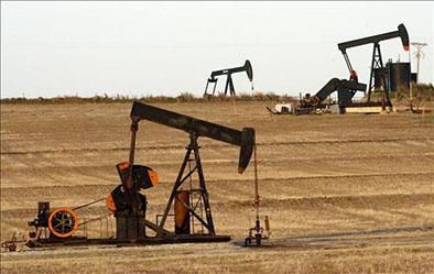 Petróleo de Texas baja y queda en $ 45