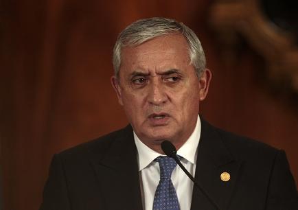 Autorizan orden de captura contra presidente de Guatemala, Otto Pérez Molina