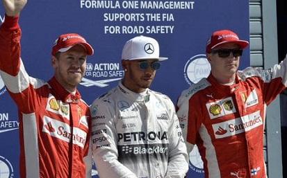 Hamilton logra en Monza su undécima 'pole' del año