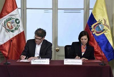 Perú y Ecuador analizan ejes de desarrollo de zona de integración fronteriza