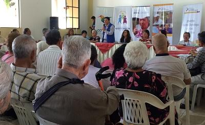 MIES impulsa agenda por el mes del Adulto Mayor en Santo Domingo