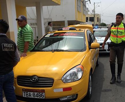 Capturan a dos personas tras intento de robar un taxi