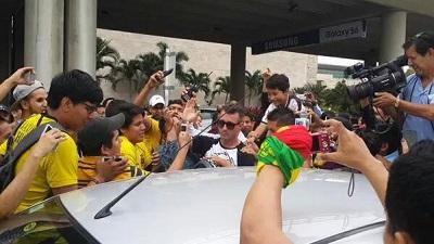Damián Díaz ya llegó a Ecuador para sumarse a Barcelona SC