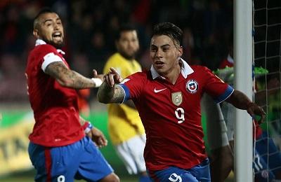 Chile derrotó a Brasil después de 15 años (2-0)