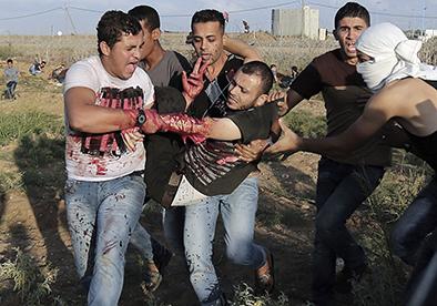 Los disturbios llegan a Gaza