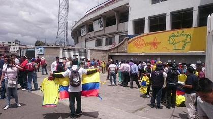 Se agotaron entradas a General para el partido Ecuador-Bolivia