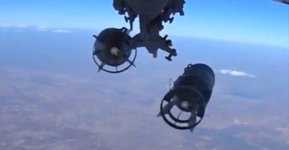 Aviones rusos lanzan casi medio millar de ataques contra terroristas en Siria