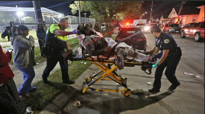 Tiroteo en un parque de Nueva Orleans deja 16 heridos
