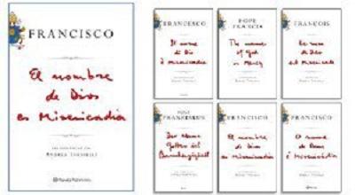 El papa Francisco escribe a mano la portada de su primer libro