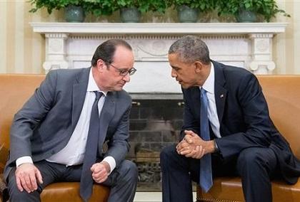 Obama y Hollande se reúnen para coordinar la estrategia contra el EI