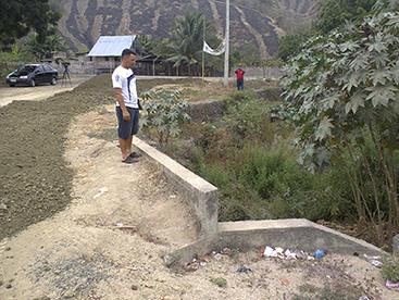 El Zapallo pide limpieza de la quebrada para  evitar las inundaciones