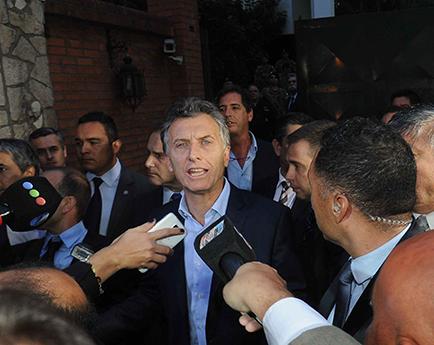Macri: “fue una  reunión cordial”