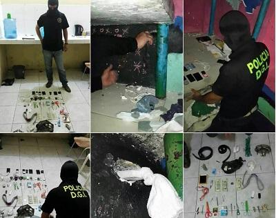 Escondían droga en una pared del Centro de Rehabilitación Social de Santo Domingo