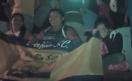 Delfín festejó el campeonato de la 'B' junto a sus hinchas (VIDEO)
