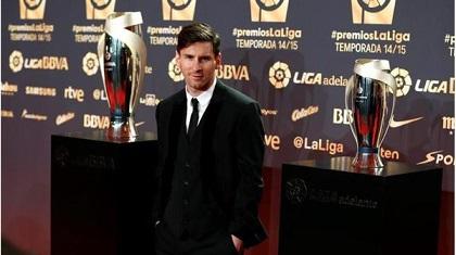 Messi es elegido mejor jugador de la Liga española por sexta vez