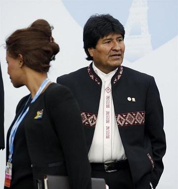 Evo Morales arremete contra el capitalismo para salvar 'a la madre Tierra'