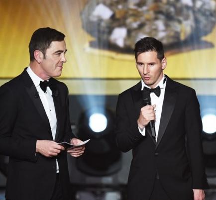 Lionel Messi gana su quinto Balón de Oro
