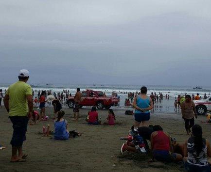 Joven guayaquileño se ahoga en la playa El Murciélago