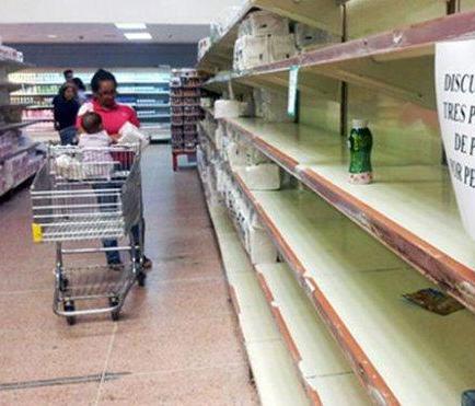 Parlamento venezolano declara 'crisis humanitaria' por falta de alimentos