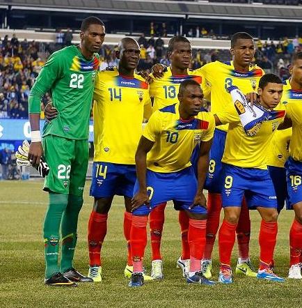Ecuador, en el bombo 2 para el sorteo de la Copa América Centenario