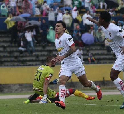 Puch le dio el triunfo a Liga de Quito ante Aucas