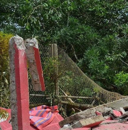 Monterrey, parroquia del cantón La Concordia, es el sector más afectado por el terremoto