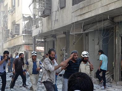 Al menos 53 muertos  en ataques en la ciudad siria de Alepo