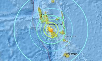 Un sismo de magnitud  7 sacude Vanuatu