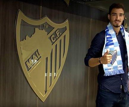El venezolano Mikel Villanueva jugará en el primer equipo del Málaga