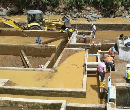 Dotación de agua empieza a normalizar en Santo Domingo