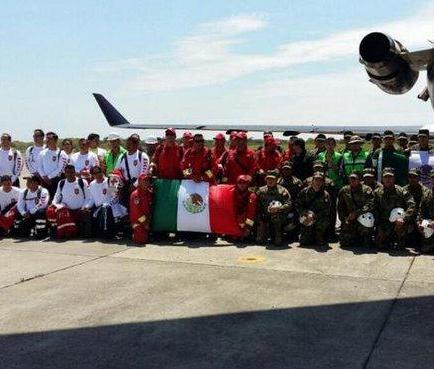 Ecuador recibió cerca de 250 toneladas de ayuda humanitaria de México