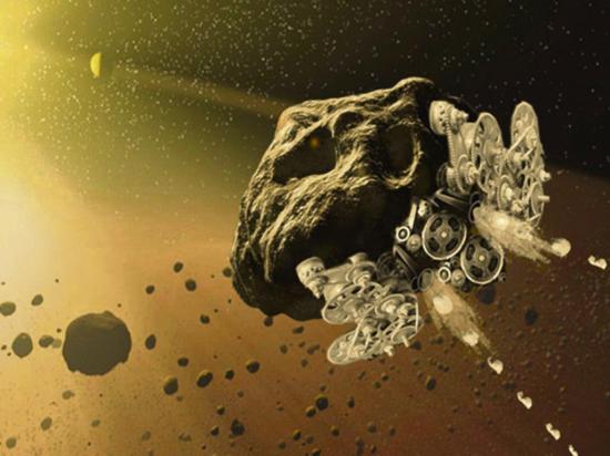 Asteroides como naves espaciales
