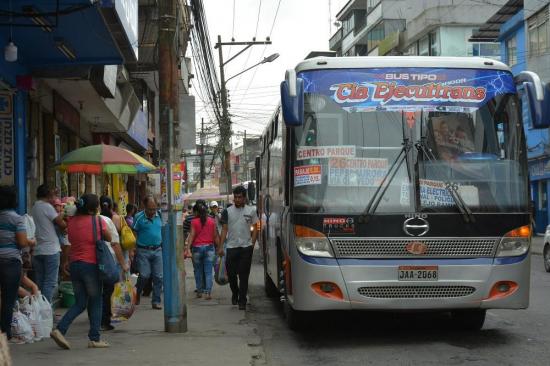 Transportistas de Santo Domingo urbanos piden señalizar las paradas