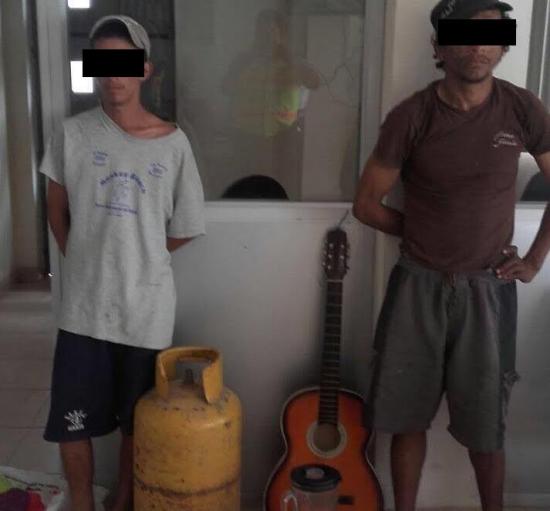 Dos hombres fueron capturados en delito flagrante en Montecristi