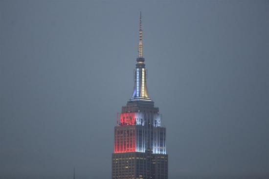 El Empire State se 'viste' con los colores de Argentina y Chile