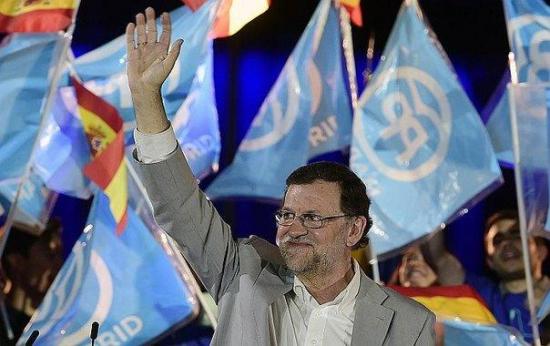 Partido Popular liderado por Mariano Rajoy gana elecciones en España