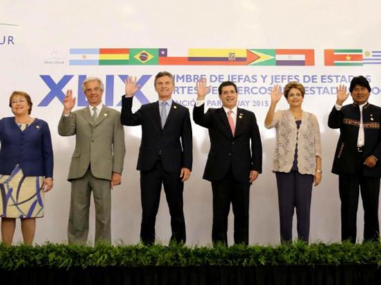 Traspaso de mando de  Mercosur será en un acto entre cancilleres