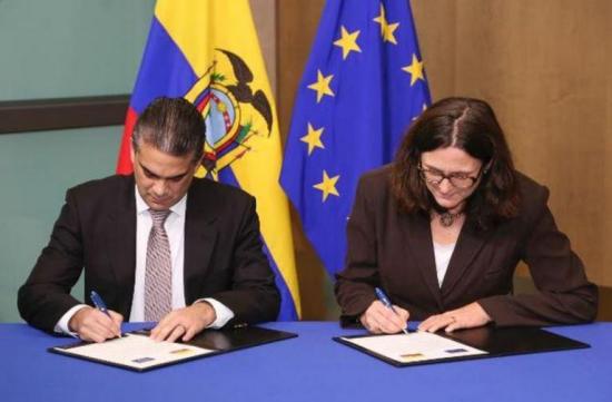 España respalda acuerdo comercial de Ecuador con la Unión Europea