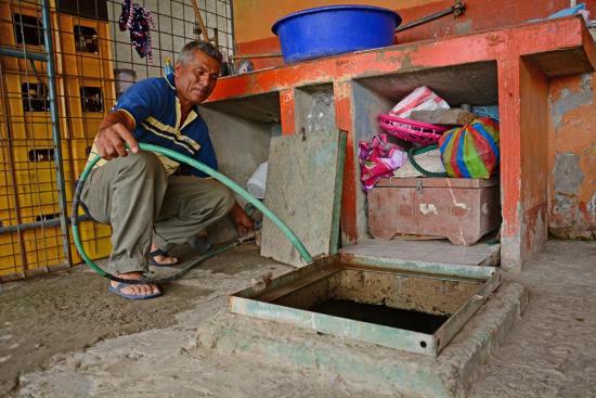 Reservorios de agua potable hacen falta en los barrios