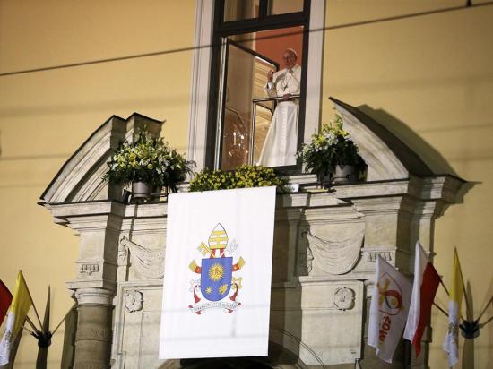El Papa ya está en Cracovia