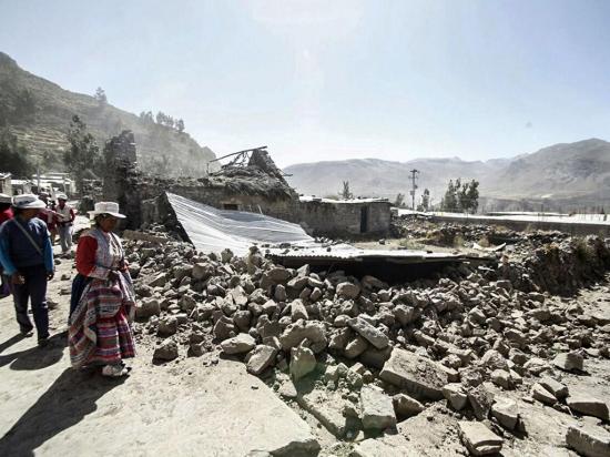Alertan de fallas  geológicas en zona  afectada por un sismo